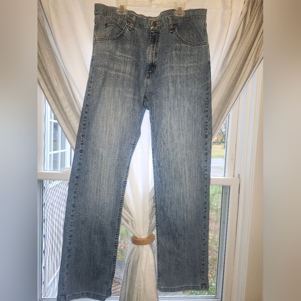 Wrangler Light Blue Straight Men's Jeans